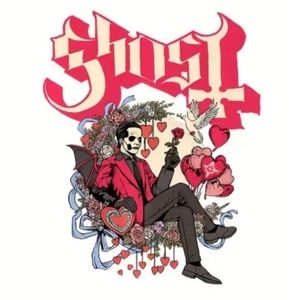 Ghost Papa Ladies Man Sticker